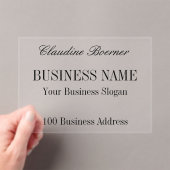 Handwerkskunst für Unternehmen - Kleine, erschwing Acryleinladungen (Insitu (Handheld))