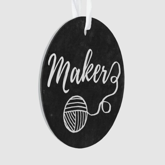 Handwerkskunst und Garntypografie, Halbpappe, Text Ornament (Vorderseite)