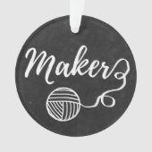 Handwerkskunst und Garntypografie, Halbpappe, Text Ornament (Vorderseite)