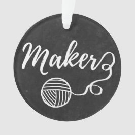 Handwerkskunst und Garntypografie, Halbpappe, Text Ornament