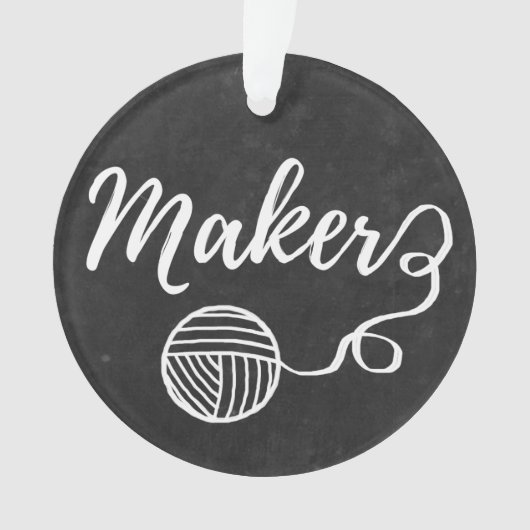 Handwerkskunst und Garntypografie, Halbpappe, Text Ornament (Vorderseite)