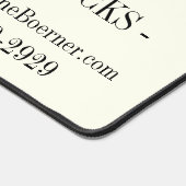 Handwerkskünstler für Unternehmen Hochladen von Lo Schreibtischunterlage (Ecke)