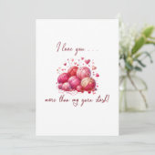 Handwerksliebhaber, die das Valentinische Knittern Einladung (Stehend Vorderseite)