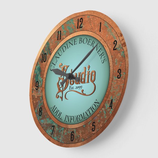 Handwerksschmuck Nähen Hobby Studio Uhr (Winkel)