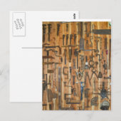 Handwerkszeug Postkarte (Vorne/Hinten)