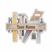 Handwerkzeuge Aufkleber (Vorderseite)