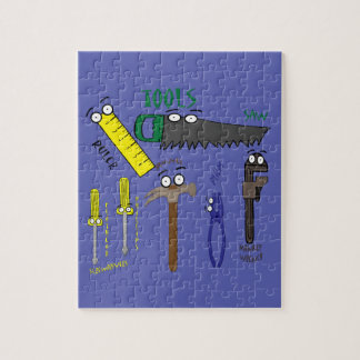 Handwerkzeuge, Cartoon Art Puzzle