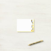 Handwerkzeuge für Wasserfarben handlicher Mensch Post-it Klebezettel (Auf Schreibtisch)