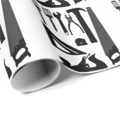 Handwerkzeuge Geschenkpapier (Rolleneckpunkt)