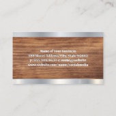 Handwerkzeuge | Holz und Metall Visitenkarte (Rückseite)