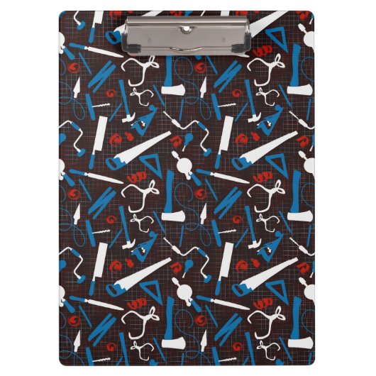 Handwerkzeuge, Holzbearbeitungswerkzeuge Klemmbrett (Vorderseite)