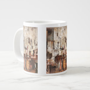 Handwerkzeuge im Maschinenladen Jumbo-Tasse