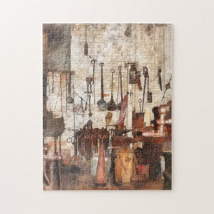 Handwerkzeuge im Maschinenladen Puzzle