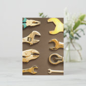 Handwerkzeuge Karte (Stehend Vorderseite)