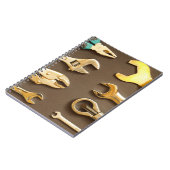 Handwerkzeuge Notizblock (Linke Seite)