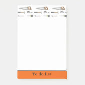 Handwerkzeuge Post-it Klebezettel (Vorderseite)