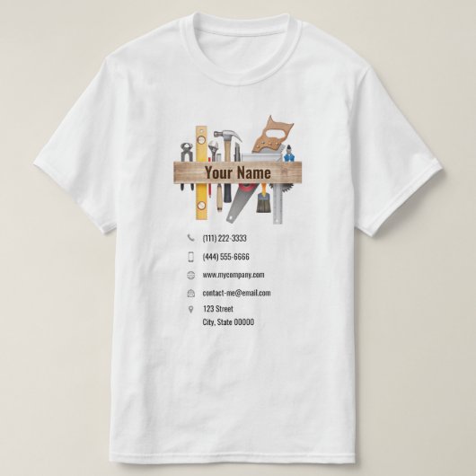 Handwerkzeuge T-Shirt (Design vorne)