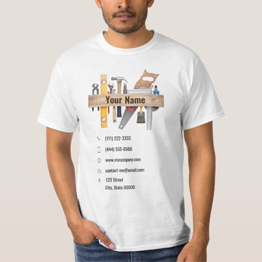 Handwerkzeuge T-Shirt (Vorderseite)