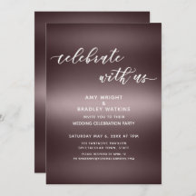 Handwriting Celebrate mit Uns über Rose Gold