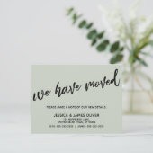 Handwriting Einfach haben wir Typografie-Seite ver Postkarte (Stehend Vorderseite)