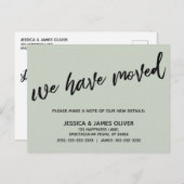 Handwriting Einfach haben wir Typografie-Seite ver Postkarte (Vorne/Hinten)