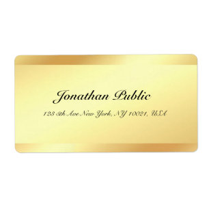Handwriting Name Skript Elegance Gold Beruflich