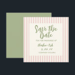 Handwriting pastel Retro Hochzeit speichern Datum Save The Date<br><div class="desc">.</div>