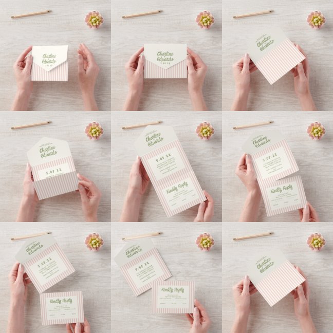 Handwriting Pastel Retro Wedding