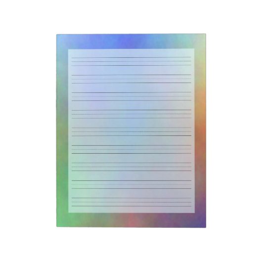 Handwriting Penmanship Practice Papier Pad Notepad Notizblock (Rotiert)