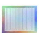 Handwriting Penmanship Practice Papier Pad Notepad Notizblock (Vorderseite)