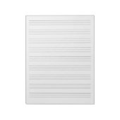 Handwriting Penmanship Practice Papier Pad Notepad Notizblock (Rotiert)