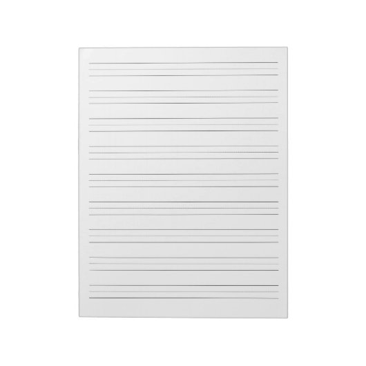 Handwriting Penmanship Practice Papier Pad Notepad Notizblock (Rotiert)