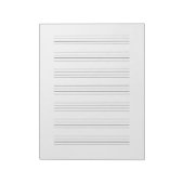 Handwriting Penmanship Practice Papier Pad Notepad Notizblock (Rotiert)
