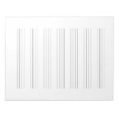 Handwriting Penmanship Practice Papier Pad Notepad Notizblock (Vorderseite)