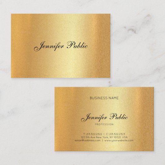 Handwriting Script Elegante Calligraphy Imitate Go Visitenkarte (Vorne/Hinten)