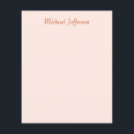 Handwriting Script Name Elegant Schlicht Flyer<br><div class="desc">Wählen Sie aus verschiedenen Typen und Größen. Trendy Retro Stilvorlage für alle Anforderungen.</div>