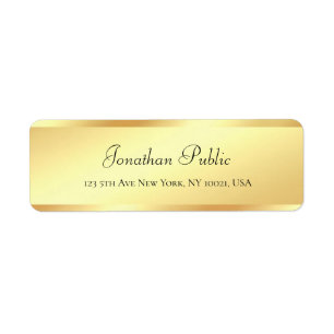 Handwriting Script Name Gold Look Eleganter Luxus