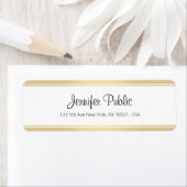 Handwriting-Skript Elegante Simple Template Gold (Insitu)