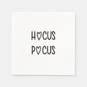 Handwritten hocus pocus serviette (Vorderseite)