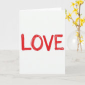 Handwritten Love Card Karte (Gelbe Blume)