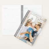 Handwritten Script Family Photo Personalized Planer (Anzeige)