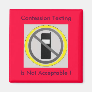 Handy 4, Confession Gesimst, ist nicht akzeptiert. Magnet