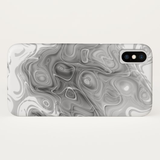 Handy-Abdeckung/Gehäuse aus grauem Rauch Case-Mate iPhone Hülle (Rückseite (Horizontal))