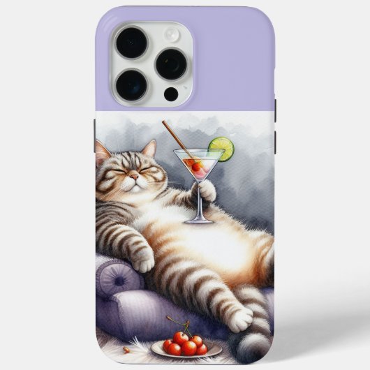 Handy-Abdeckung, Gehäuse mit violetten Blumen Case-Mate iPhone Hülle (Rückseite)