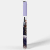 Handy-Abdeckung, Gehäuse mit violetten Blumen Case-Mate iPhone Hülle (Rückseite / Rechts)