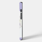 Handy-Abdeckung, Gehäuse mit violetten Blumen Case-Mate iPhone Hülle (Rückseite / Links)