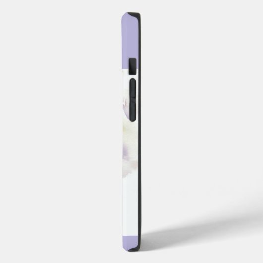 Handy-Abdeckung, Gehäuse mit violetten Blumen Case-Mate iPhone Hülle (Rückseite / Links)