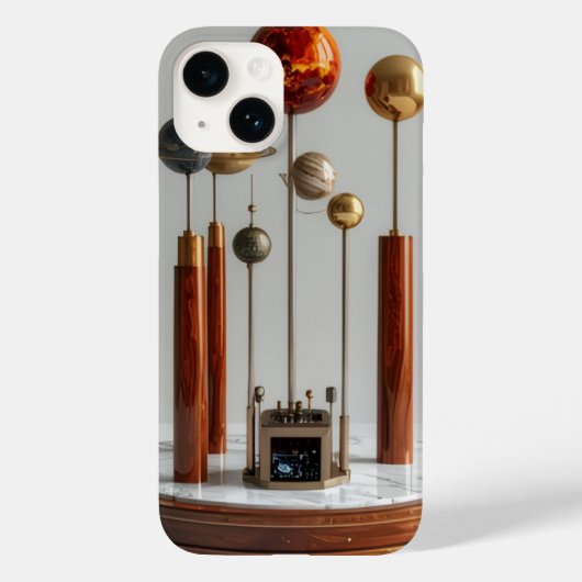 Handy-Aufkleber mit coolen Grafiken Case-Mate iPhone Hülle (Rückseite)