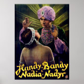Handy Bandy the Hypnotist Vintage Poster (Vorne)