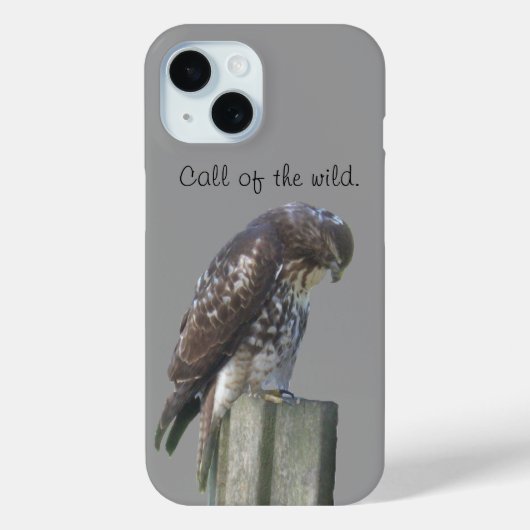Handy Case - Anruf von der Wildnis (Rückseite)